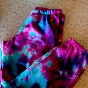 Aviator Nation Tye-Dyed Sweatpants Size Medium